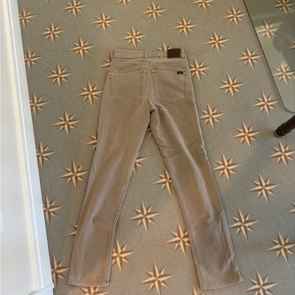 Faherty Men's Slim Jeans in Tan 28/32